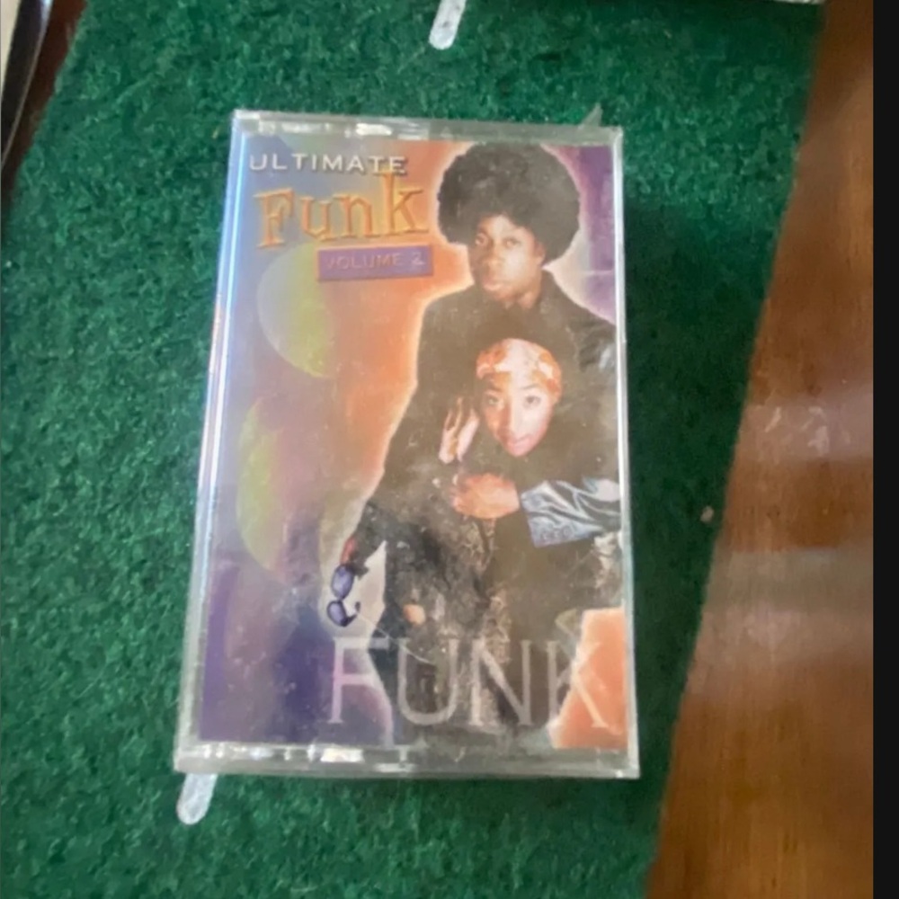 Ultimate funk volume 2 cassette sealed new case Is cracked
